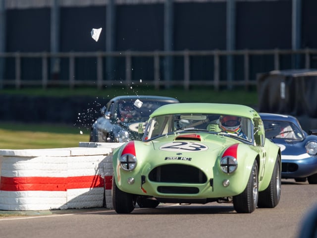 Glamour and high-octane racing at this year's Goodwood Revival.