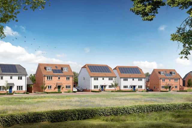 Taylor Wimpey's Friars Oak development, Hassocks (CGI)