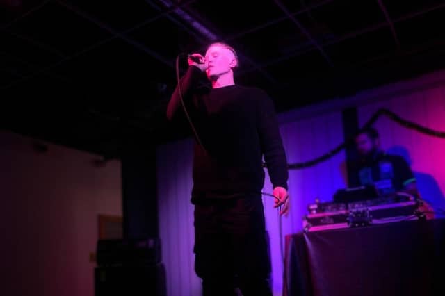 Performing to the Crowd.