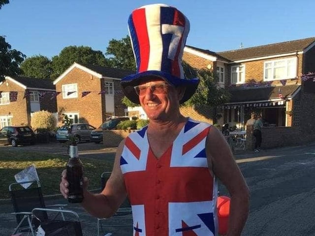 Jubilee celebrations in Hindhead close, Southgate