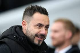 Roberto De Zerbi, Manager of Brighton & Hove Albion, has impressed in the Premier League and has been linked with Liverpool
