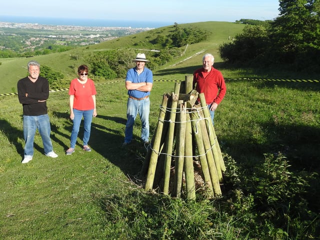 Willingdon and Jevington Parish Council were part of the Official National Chain of Beacons across the country. Hundreds turned out and a wonderful evening was had by all.
