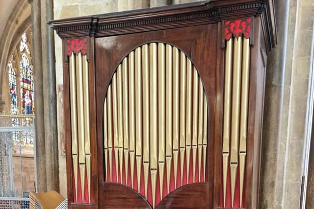 The Hurdis Pipe Organ. Picture: Steven Warner
