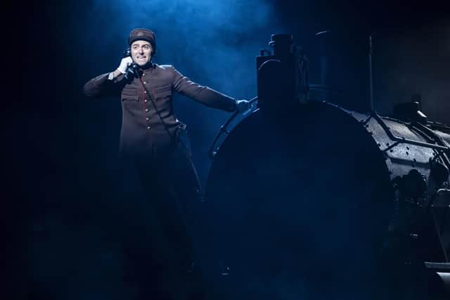 Marc Antolin as Michel the Conductor - Photo Johan Persson