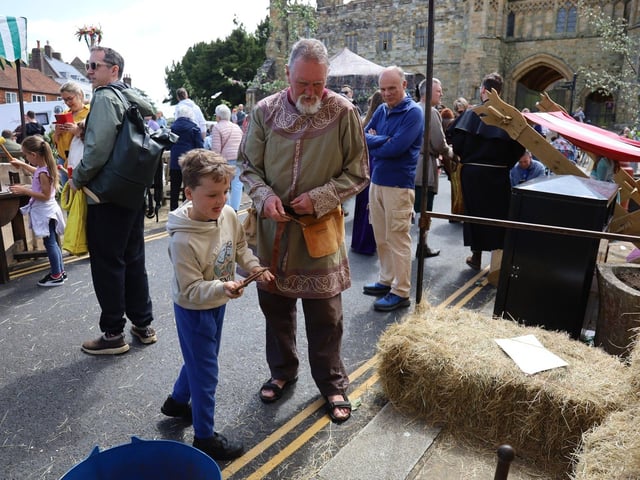 Battle Medieval Fayre 2025. Photo by Andrew Clifton.