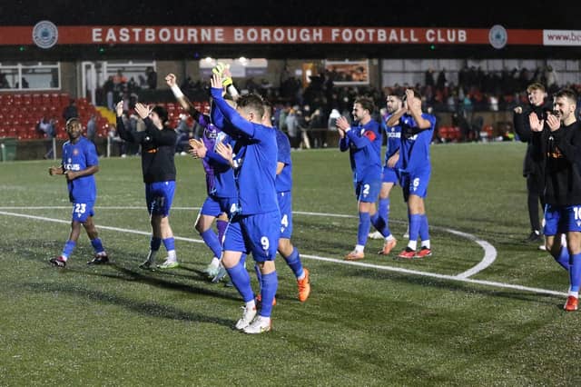 Worthing begin 2024 with a 4-0 win at Eastbourne Borough