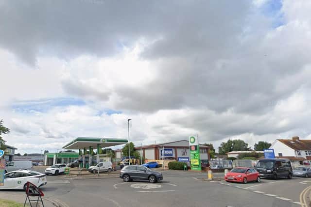 There has been a report of two vehicles involved in a collision on the A295 South Road Northbound in Hailsham. Photo: Google Street View