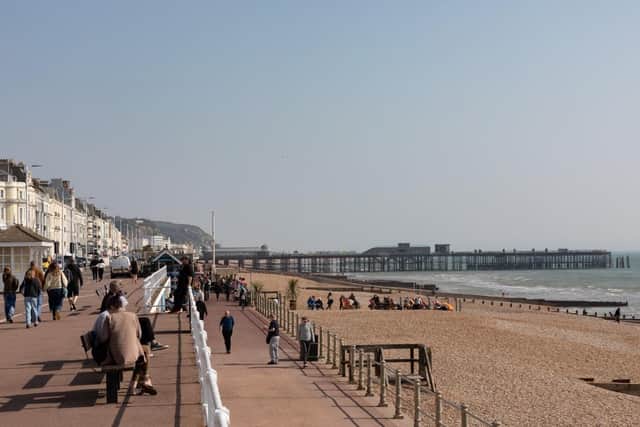 Hastings seafront by Alex Bratell