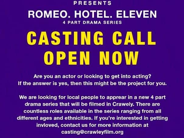 Crawley Film Initiative search for local actors