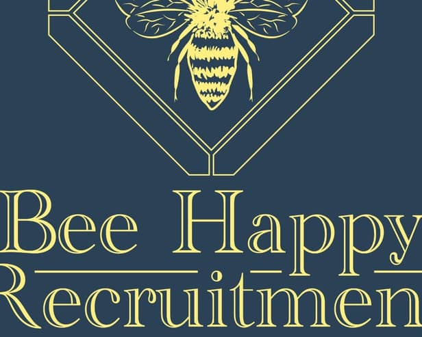 Bee Happy Recruitment Logo