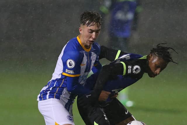 Brighton & Hove Albion have confirmed that men’s under-21 midfielder Jack Hinshelwood has signed a new contract that runs until June 2026. Picture by Steve Bardens/Getty Images