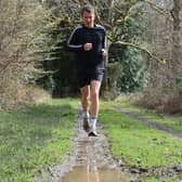 Brett is running for two charities, the epilepsy charity SUDEP Action and the British Heart Foundation.