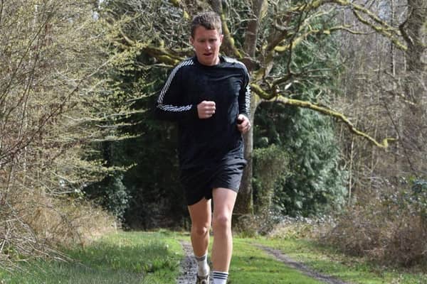 Brett is running for two charities, the epilepsy charity SUDEP Action and the British Heart Foundation.