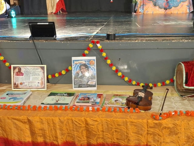 Tamil Learning Centre Crawley celebrated the Festival of Education and the achievements of an inspiring figure of Tamil heritage at Hazelwick School