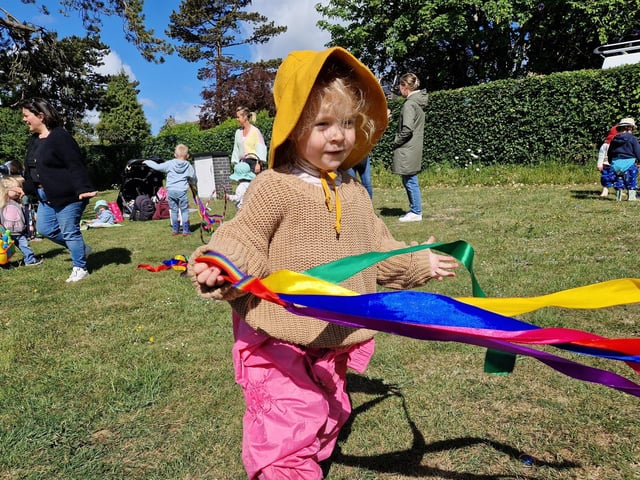 Fun with colourful ribbons