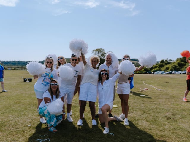 Littlehampton businesses Templespa and Ryan Fit Hub joined forces to mark 25 years in business and celebrate their staff.