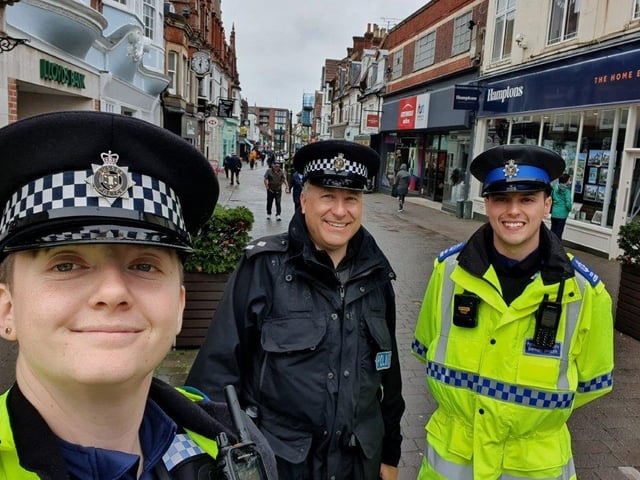And in Horsham, PCSOs joined the South East Cyber Resilience Centre to advise local businesses on how they can protect themselves online