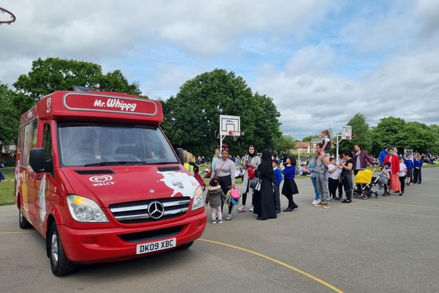 The school had an ice cream van, tombola, raffle, face painting, The Great Northgate Bake off, cake sale, sweetie stalls, Pimms and Prosecco stall and more.