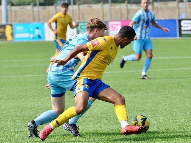 Lancing beat Worthing United 2-0 in a pre-season friendly. Photographer Stephen Goodger was there to catch the action