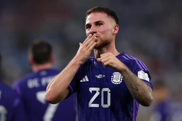 The 23-year-old made a name for himself on Wednesday (November 30) when he scored Argentina’s opening goal in their crucial 2-0 victory over Poland.