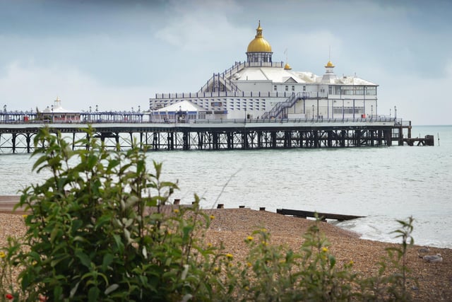 One of the most famous landmarks in Eastbourne, the pier stretches out into the sea and offers stunning views of the coastline
