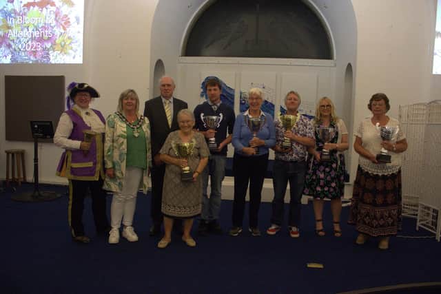 This year's award winners. Photo: Bognor Regis in Bloom and allotments