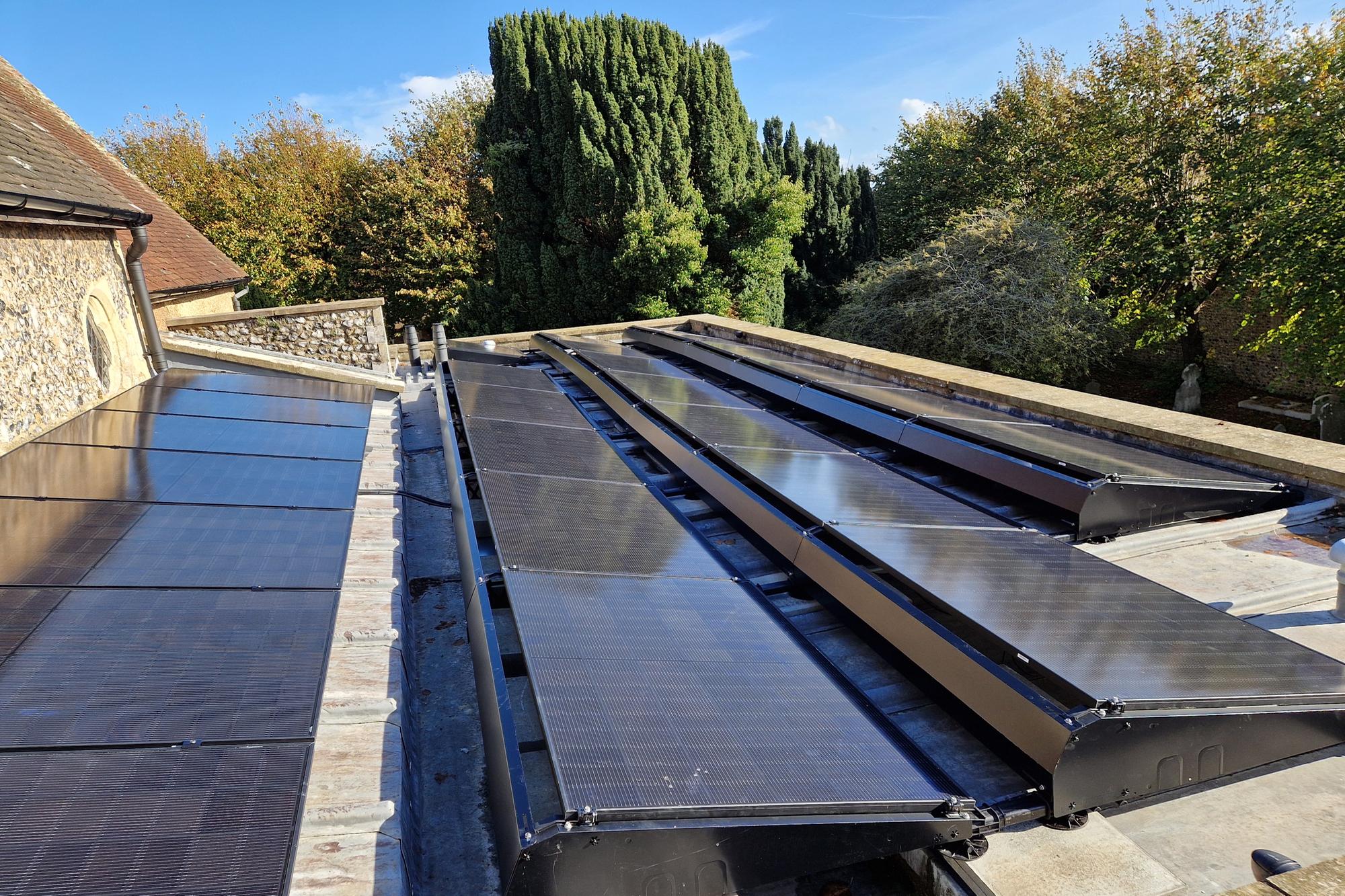 West Sussex village church thrilled with new 'invisible' energy system powered by the sun