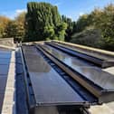 A total of 39 solar panels have been installed on the flat roof on the south side of St Peter and St Paul Church in Rustington