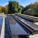 A total of 39 solar panels have been installed on the flat roof on the south side of St Peter and St Paul Church in Rustington