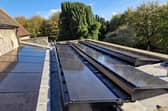 A total of 39 solar panels have been installed on the flat roof on the south side of St Peter and St Paul Church in Rustington