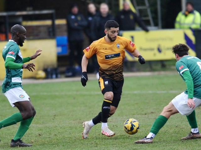 Littlehampton Town take on Ashford United in the Isthmian south east division
