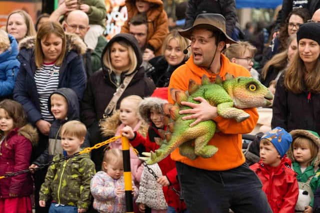 Train your dinosaur event at Sharnfold Farm attraction