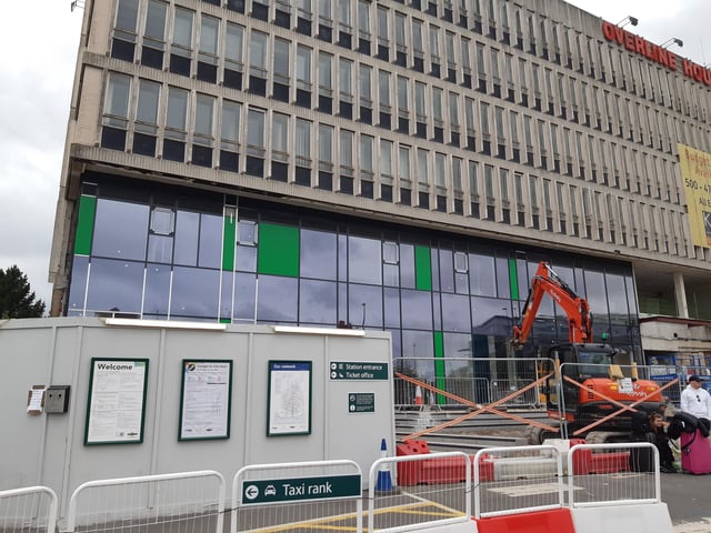 IN PICTURES: The newly refurbished Crawley Station opens- here’s 10 pictures of the different stages of the refurbishment