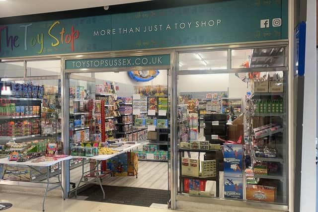 The Toy Shop, which operates in Langney Shopping Centre, announced that it will be closing on Tuesday, December 18. Picture: The Toy Shop