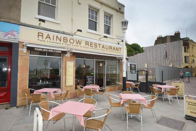 The Rainbow Restaurant in Hastings has reopened.