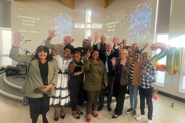 Ruwach Christian Church celebrated its 20th anniversary with a special service at Haywards Heath Baptist Church on Sunday, October 2