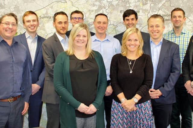 EXPANDING SERVICE: Members if the Planning team at property consultancy Vail Williams include, from left, Steven Pattie, Oliver Galliford, James Williams, Henry Bourne, Kathryn Banks, Chris Wilmshurst