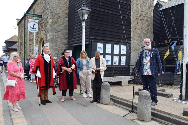 Hastings Old Town Carnival Week 2022: Opening Ceremony.
Photo by Kevin Boorman