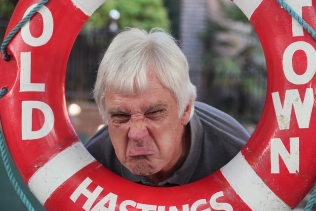 Hastings Old Town Carnival Week: Gurning Competition. Photo by Roberts Photographic.
