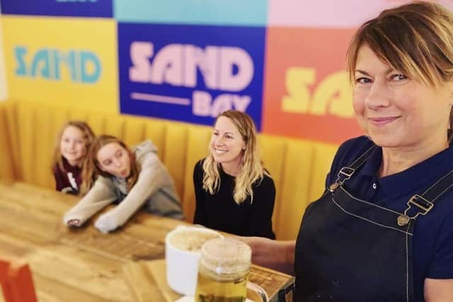 The Sand Bay café is part of The Sand Project, which is expanding its Sand College, doubling the size of the space and the number of trainees