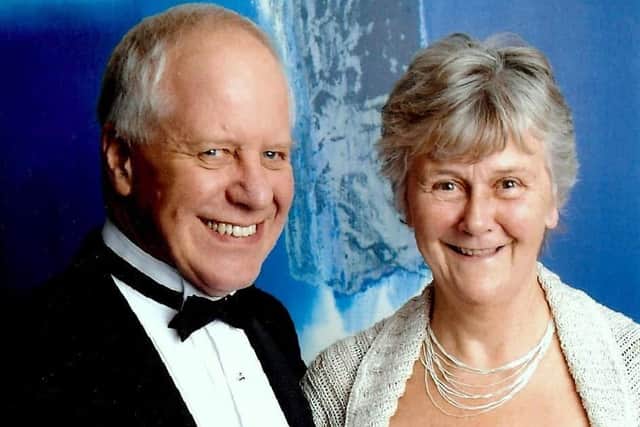 Peter and his wife Sylvia. Photo: contributed