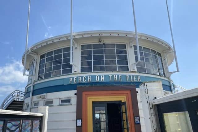 It will be a fine dining restaurant set on the first floor of the southern pavilion of Worthing Pier, known as Perch on the Pier.