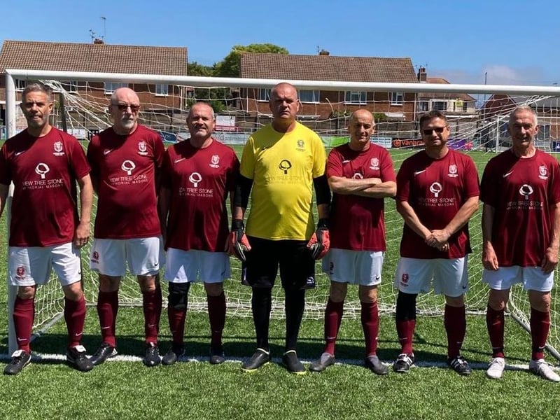 Sussex walking football finals day at Worthing FC