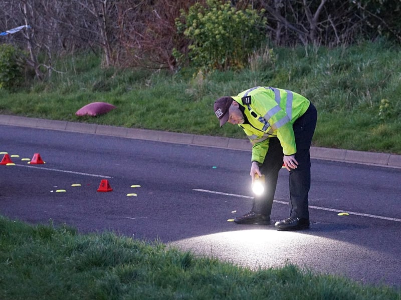 Emergency services at the scene. Picture: Sussex News and Pictures