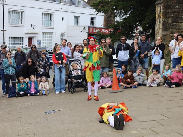 Battle Medieval Fayre 2025. Photo by Andrew Clifton.