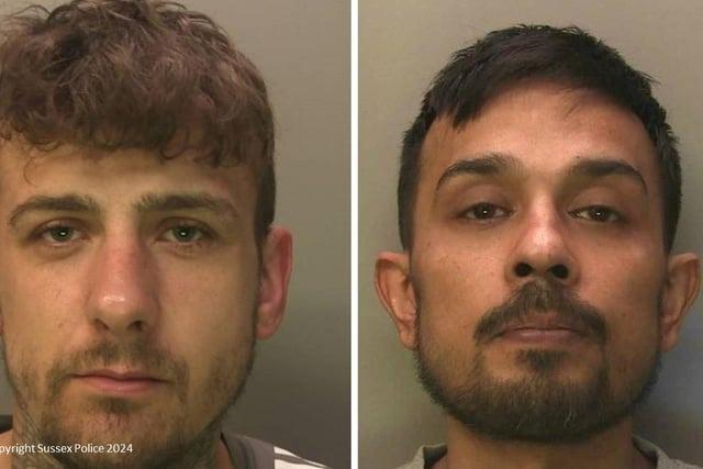 Two men have been convicted for being concerned in the supply of class A drugs in West Sussex. Officers from the Specialist Enforcement Unit (SEU) responded to a suspicious vehicle returning to the county from London. The vehicle was stopped at Houghton Hill by the SEU officers, assisted by response officers and officers from the Roads Policing Unit. The driver was Gary Bendall (left), and the passenger was Nazmul Miah (right) .Phones linked to Bendall showed extensive drug dealing in the Chichester area. Meanwhile Miah handed over wraps of class A drugs worth £7,500 which he had concealed in his underwear. At Lewes Crown Court on February 16, both men were convicted and sentenced. The court was told how the SEU officers completed the vehicle stop on May 9 last year. Phone messages showed extensive drug dealing linked to both men. An investigation was completed by detectives from Chichester CID and both men were charged. Bendall, 37, of Meaden Way, Felpham, admitted being concerned in the supply of diamorphine (heroin) a class A drug, and being concerned in the supply of crack cocaine, also a class A drug. He was sentenced to three-and-a-half years in prison. Miah, 43, of St James Square, Chichester, admitted possessing class A drugs with intent to supply, and possession of criminal property. He was sentenced to two years and eight months in prison.