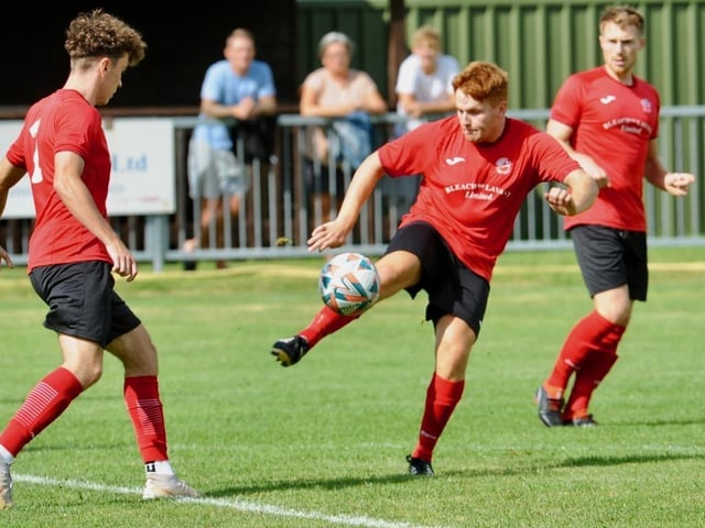 Action from Eastbourne United's 4-2 FA Vase win at Arundel FC