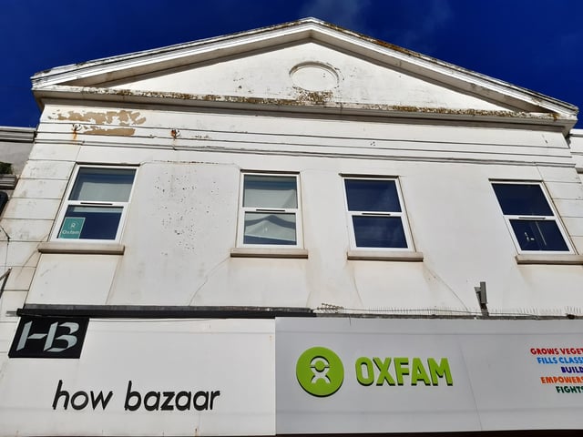From the roofline, you can tell this was the New Street Chapel in Montague Street. It was built for Independent Christians in 1861 and used for worship until 1906.