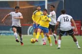 Action between Gosport Borough and Chichester City in the FA Trophy at Privett Park | Picture: Chris Moorhouse
