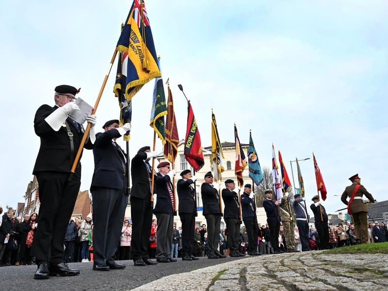 Eastbourne Remembrance Sunday Service 2024 (Photo by Jon Rigby)